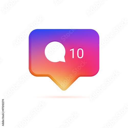 Internet social media icon