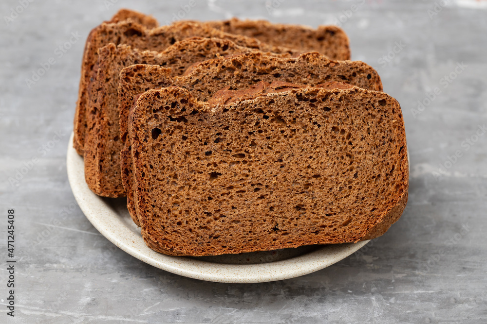 fresh bread on white small dish on ceramic fresh bread on white small dish on ceramic