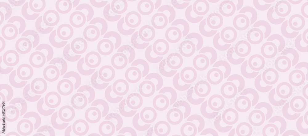 Vector geometric circle texture. Pink background. Vector geometric circle texture. Pink background.