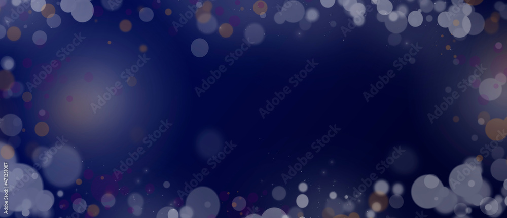 Blue Christmas festive background. Defocused highlights. Bokeh. Light and rays are blurry. Merry Christmas Blue Christmas festive background. Defocused highlights. Bokeh. Light and rays are blurry. Merry Christmas