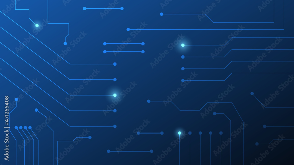 Obraz premium circuit board background