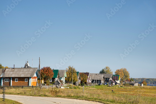 Vershinino village. Kenozersky National Park.  Plesetsky district. Arkhangelsk oblast. Russia photo