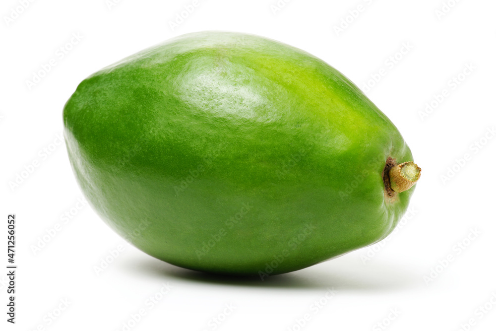 Papaya fruit isolated on a white background Papaya fruit isolated on a white background