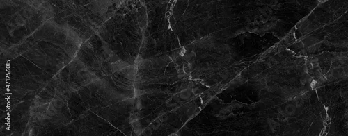 Panel kuchenny z motywem black marble background. black Portoro marbl wallpaper and counter tops. black marble floor and wall tile. black travertino marble texture.  natural granite stone. 