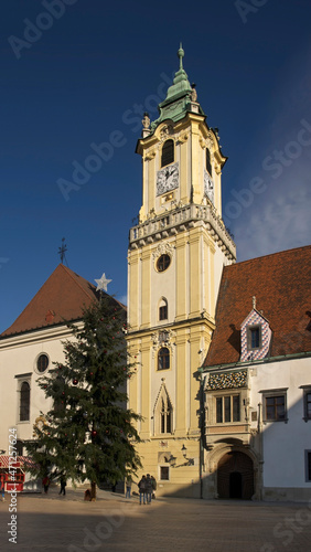 Townhouse at Main square (Hlavne namestie) in Bratislava. Slovakia