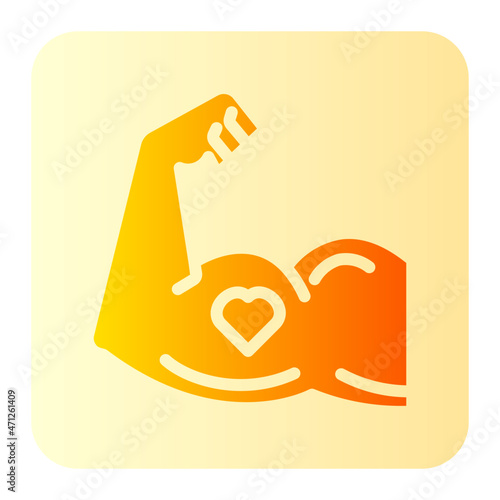 love gradient icon