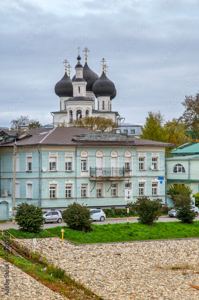 Church of St. Nicholas Wonderworker in Vladychnaya Sloboda in Vologda. Russia Church of St. Nicholas Wonderworker in Vladychnaya Sloboda in Vologda. Russia