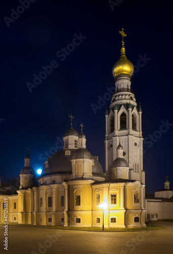 Vologda Kremlin - Resurrection cathedral at Cathedral Hill in Vologda. Russia