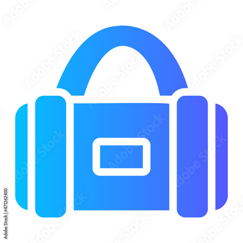 sport bag gradient icon