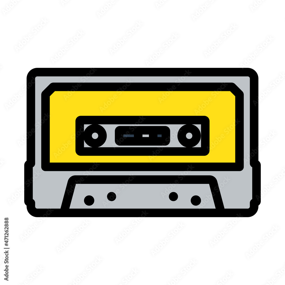 Audio Cassette Icon