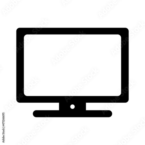 monitor icon for web design