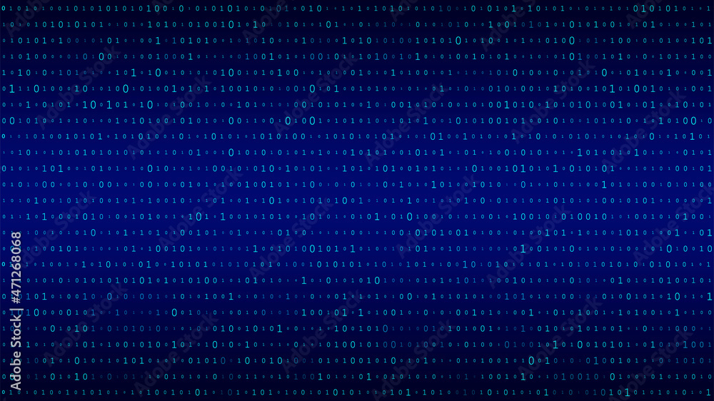 Technology vector binary code. Random digits on screen. Hacked software. Matrix sciense background. Big data analytics. Technology vector binary code. Random digits on screen. Hacked software. Matrix sciense background. Big data analytics.