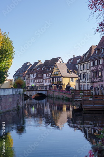 Petit Venise district in the old town of Colmar, France