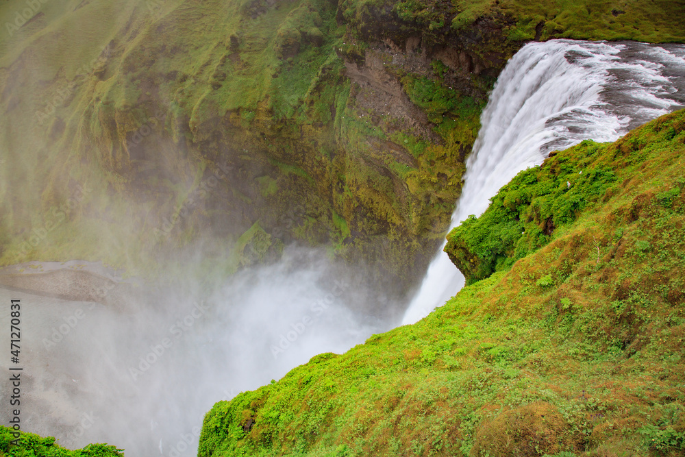Wodospad Selfoss - Islandia - obrazy, fototapety, plakaty 