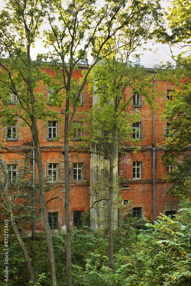 Fototapeta premium Modlin Fortress near Nowy Dwor Mazowiecki. Poland
