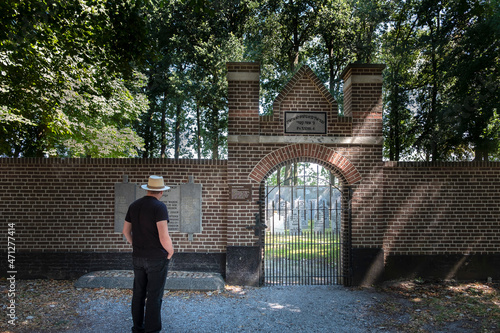 Jewish Cemetery Elburg, Gelderland Province, The Netherlands photo