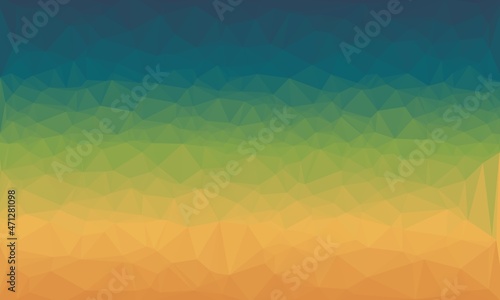 vibrant abstract multicolored background with poly pattern