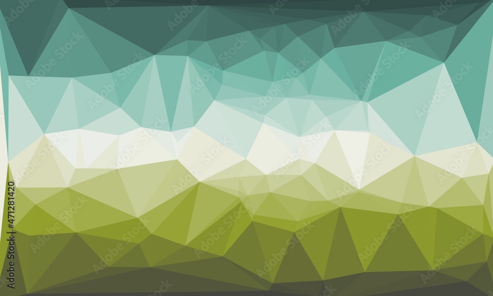 Obraz premium vibrant abstract multicolored background with poly pattern