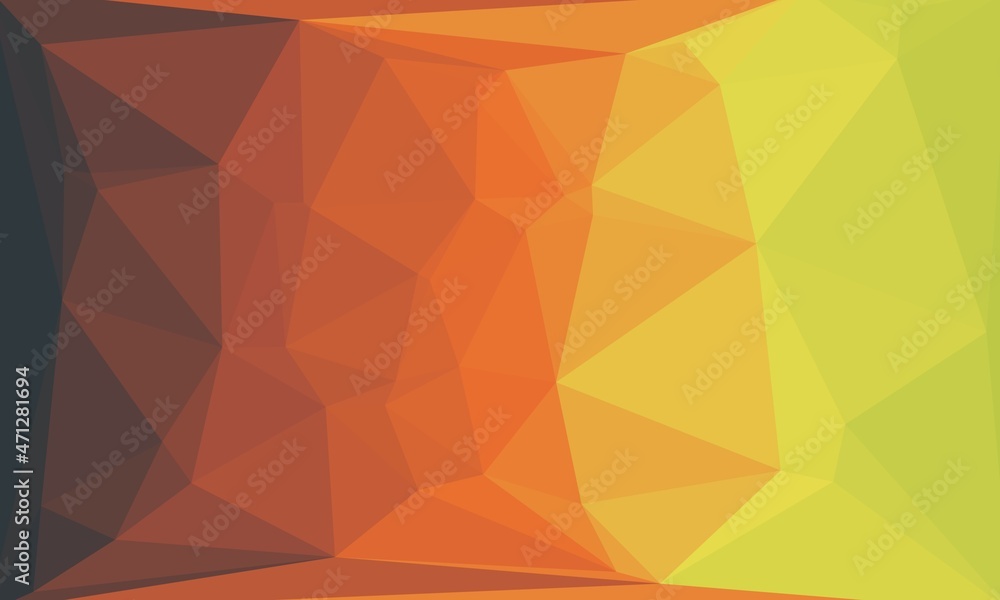 Fototapeta premium vibrant abstract geometric background with poly pattern