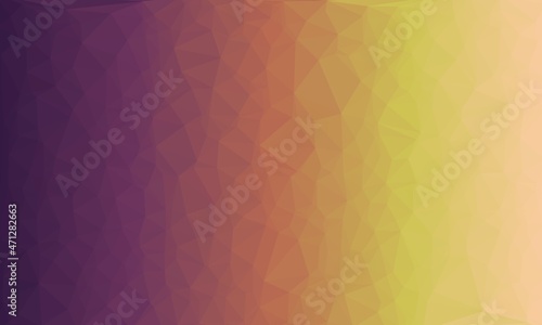 vibrant gradient and geometric background with poly pattern