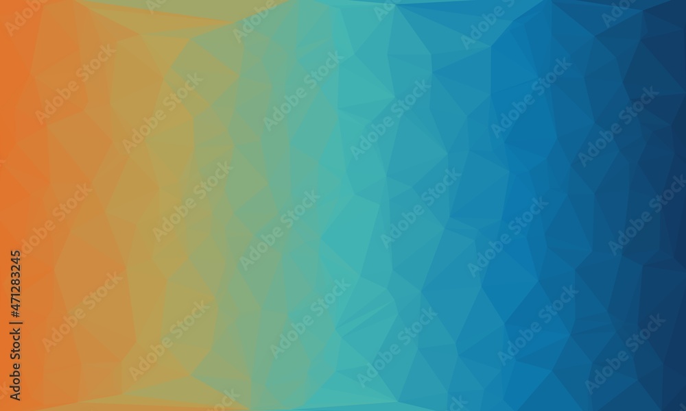 Obraz premium vibrant abstract multicolored background with poly pattern