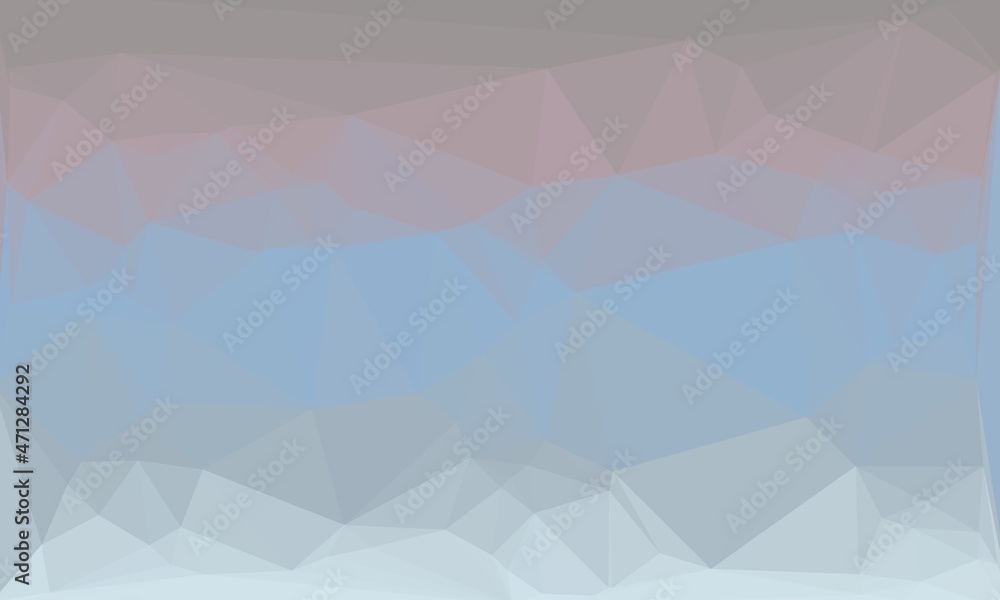 Obraz premium vibrant minimal multicolored polygonal background