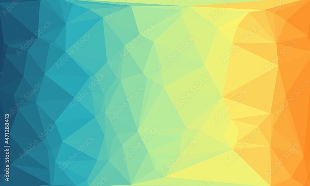 Fototapeta premium vibrant colorful geometric background with mosaic design