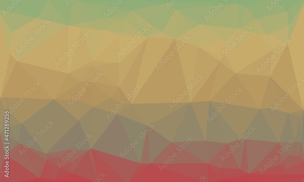 Obraz premium vibrant minimal multicolored polygonal background