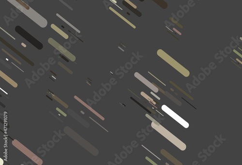 Light Green, Red vector template with repeated sticks.