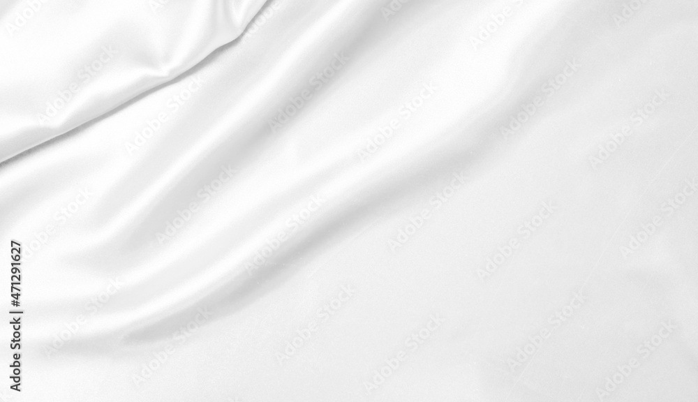 White cloth texture background