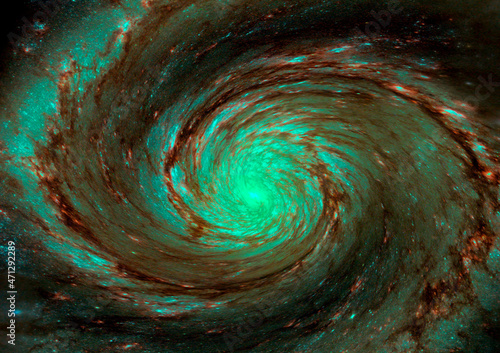 Wallpaper Mural Far away spiral galaxy Torontodigital.ca