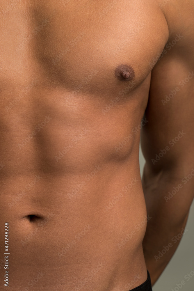 Fototapeta premium Muscular mans torso