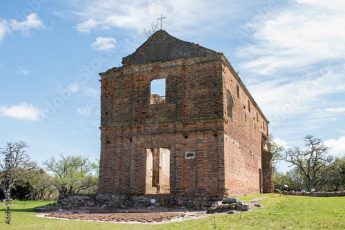 Jesuit church Calera de las Huerfanas in Carmelo, Colonia, Uruguay.