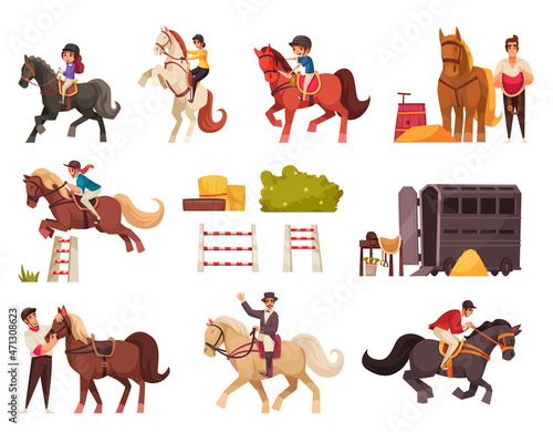 Horse Riding Set