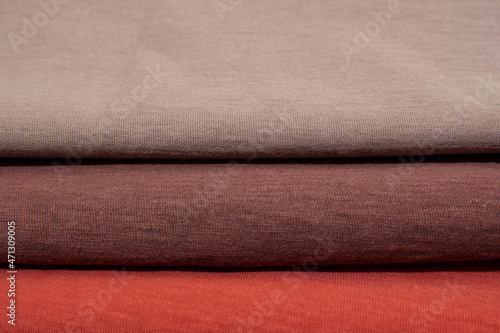 Abstract image of cotton fabrics in pastel tones