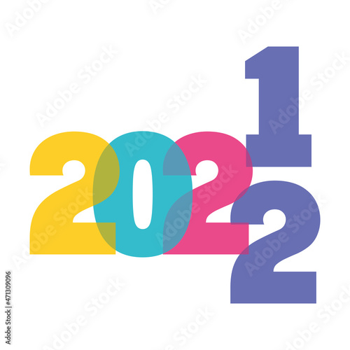 beautiful 2021 year design