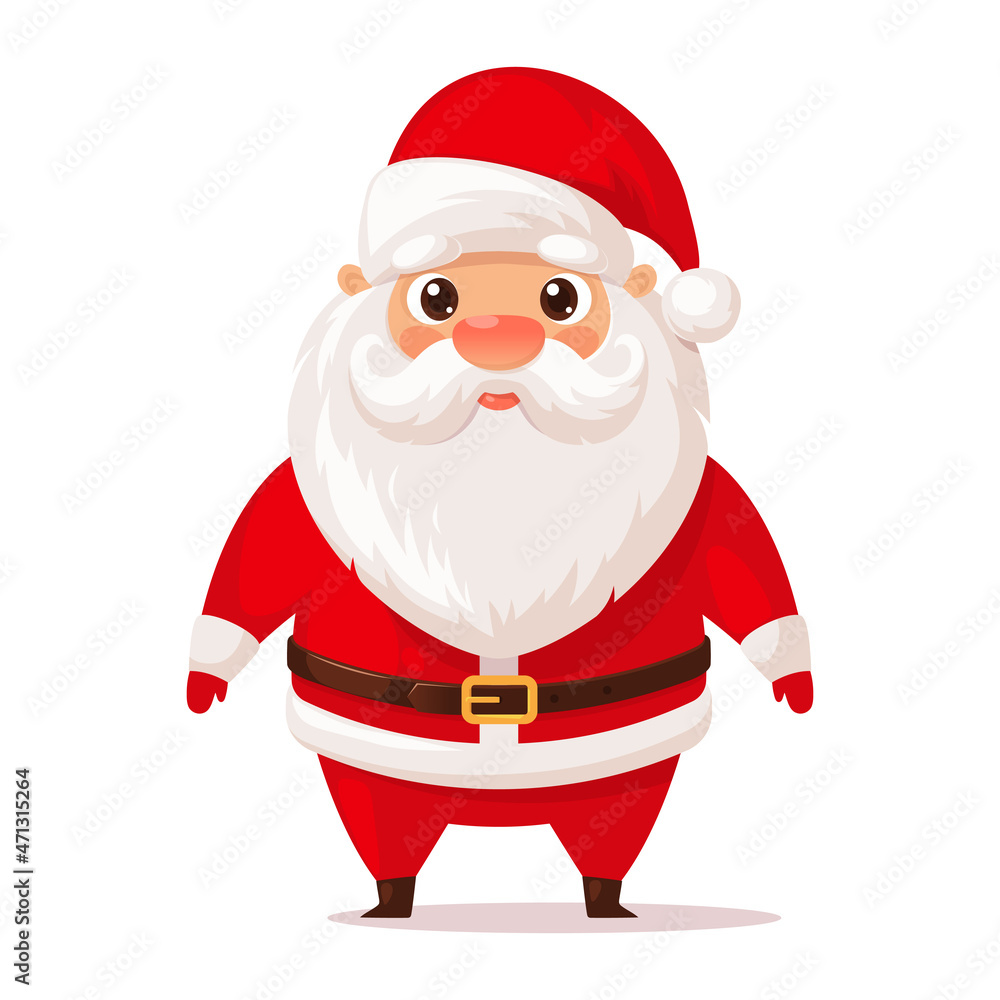 Cute Santa Claus, vector illustration Cute Santa Claus, vector illustration
