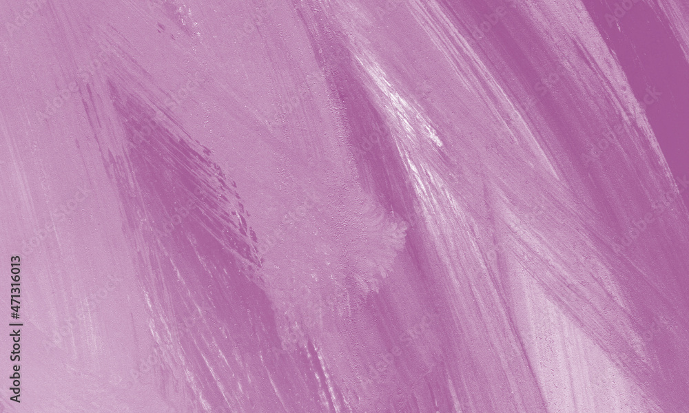 Fototapeta premium Gouache hand drawn with dark orchid color