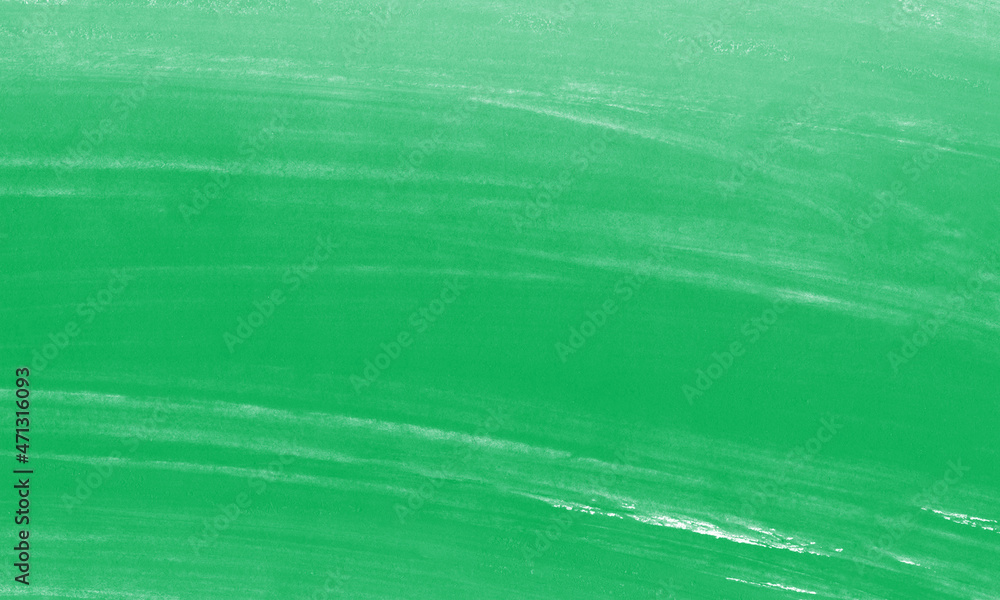 Gouache hand drawn with green color Gouache hand drawn with green color