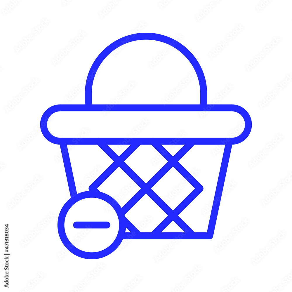 Basket Remove Isolated Vector icon which can easily modify or edit
Basket Remove Isolated Vector icon which can easily modify or edit