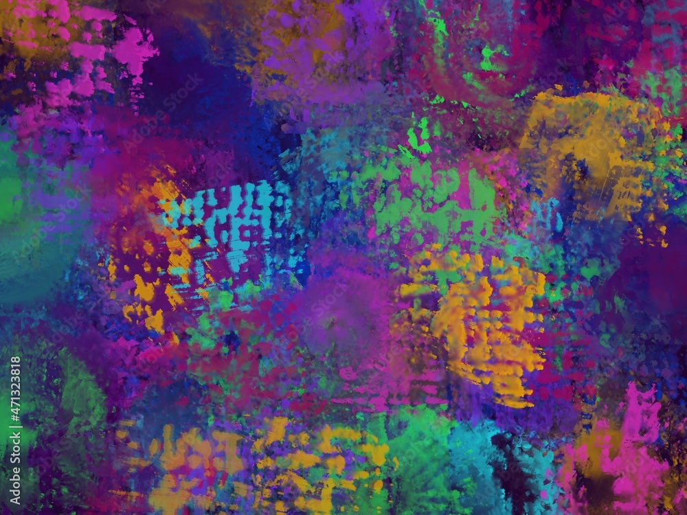 abstract background with bright paint spots different colours
abstract background with bright paint spots different colours