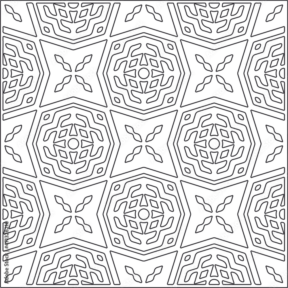 Abstract illustration in Line Art style.Black pattern for wallpapers and backgrounds.
Abstract illustration in Line Art style.Black pattern for wallpapers and backgrounds.