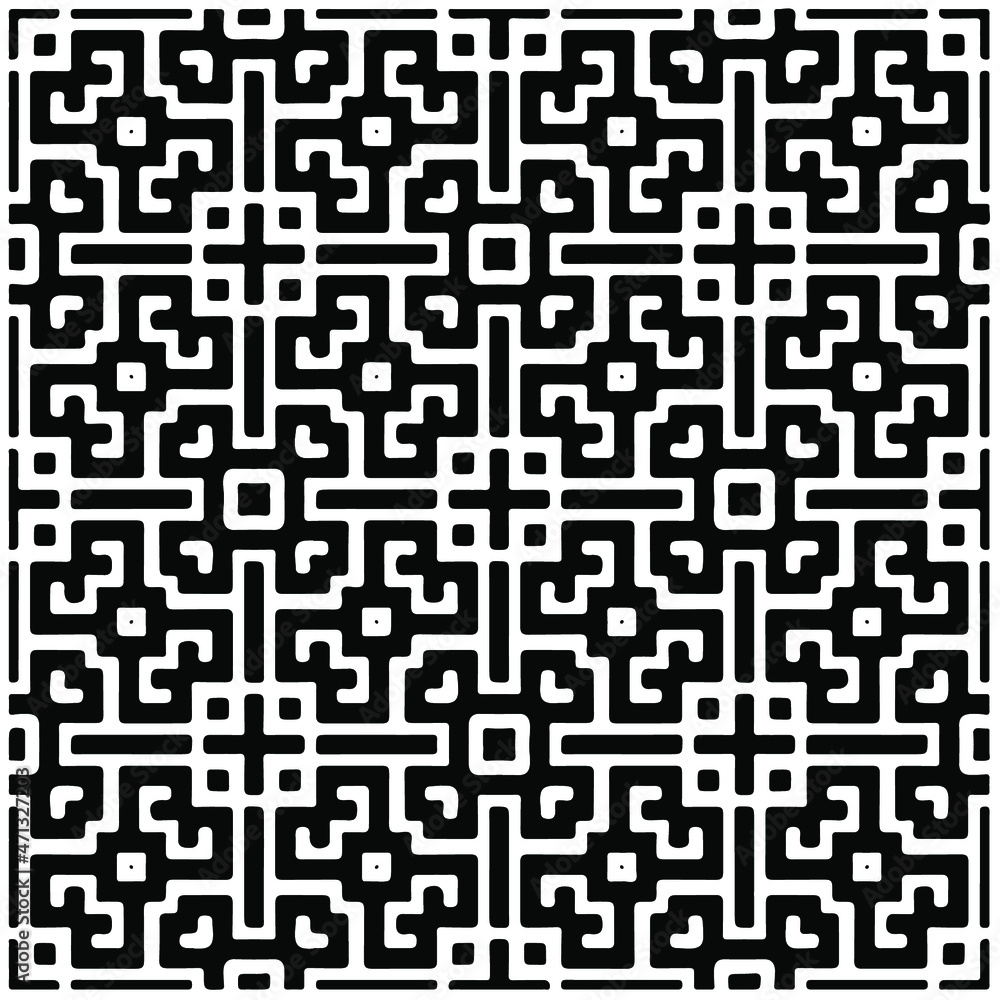 Black and white seamless geometric Pattern for fashion, fabric, apparel dress, textile, background, wallpaper, digital printing. Black and white seamless geometric Pattern for fashion, fabric, apparel dress, textile, background, wallpaper, digital printing.