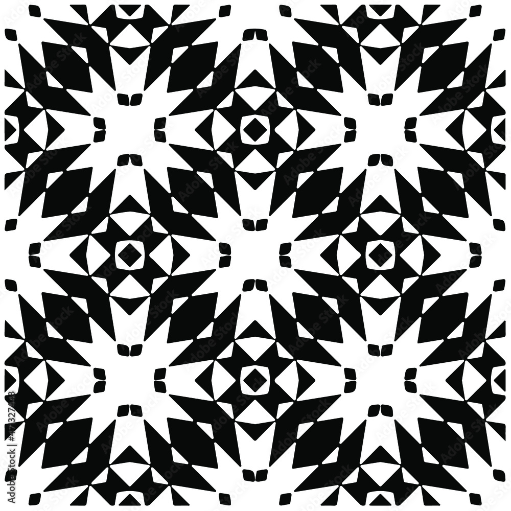Black and white seamless geometric Pattern for fashion, fabric, apparel dress, textile, background, wallpaper, digital printing. Black and white seamless geometric Pattern for fashion, fabric, apparel dress, textile, background, wallpaper, digital printing.
