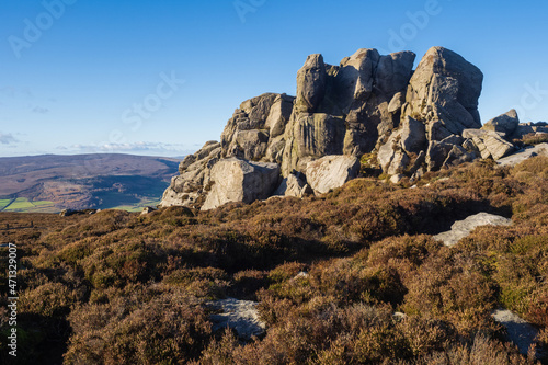 on the summitof Simon Seat in the Yorkshire Dales © RamblingTog