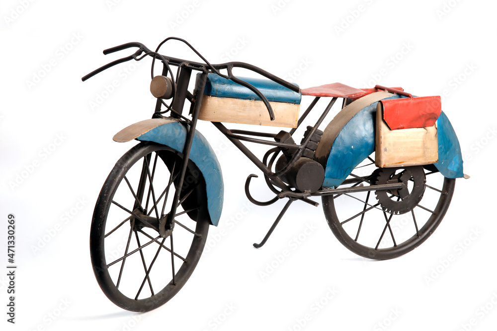 old model motorcycle miniature