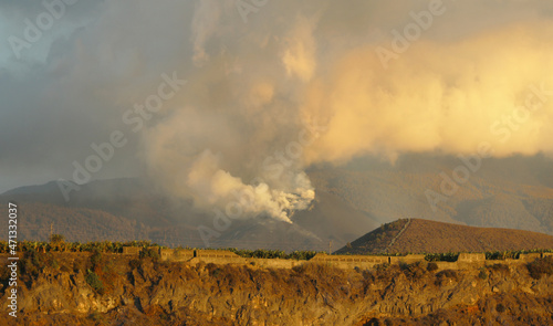 Volcán en La Palma, Canarias photo