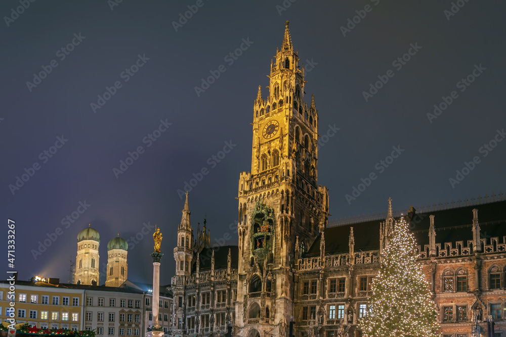 Fototapeta premium New Town Hall, Munich, Germany