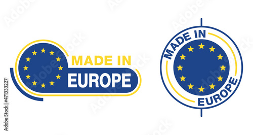 Made in EU - products manufactured in Europe