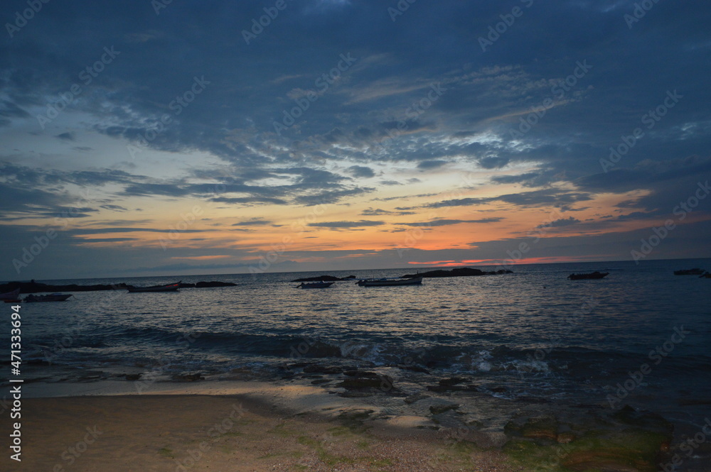 Sunset at Anjuna, Goa